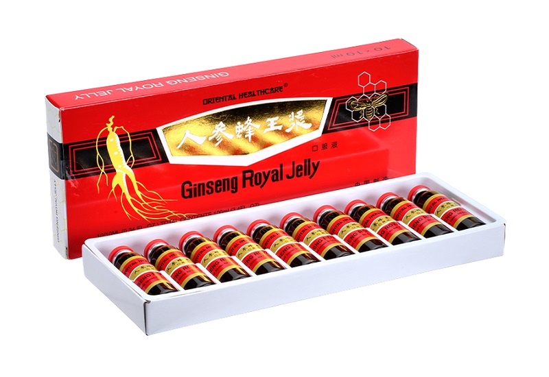 Pappa Reale con estratto di Ginseng - 10 fiale da 10 ml.